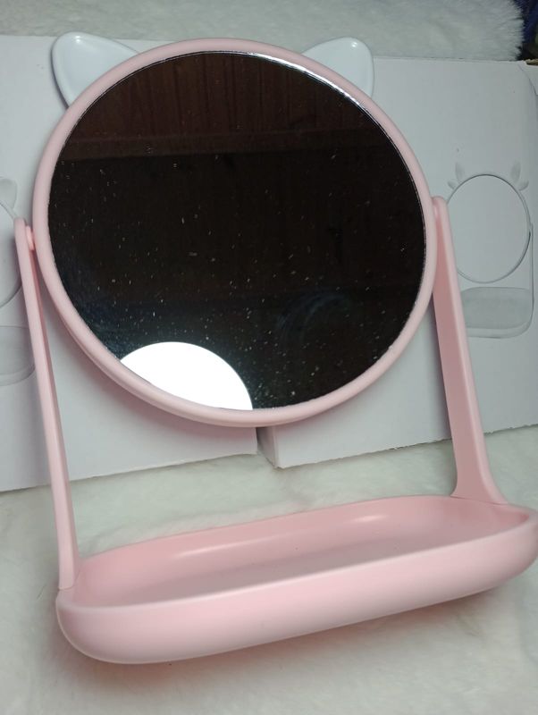 Espejo para mesa + base organizadora