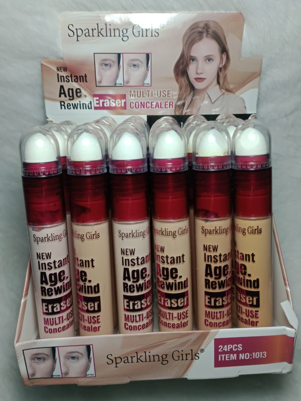 Corrector de ojos + esponja/ Instant Aye