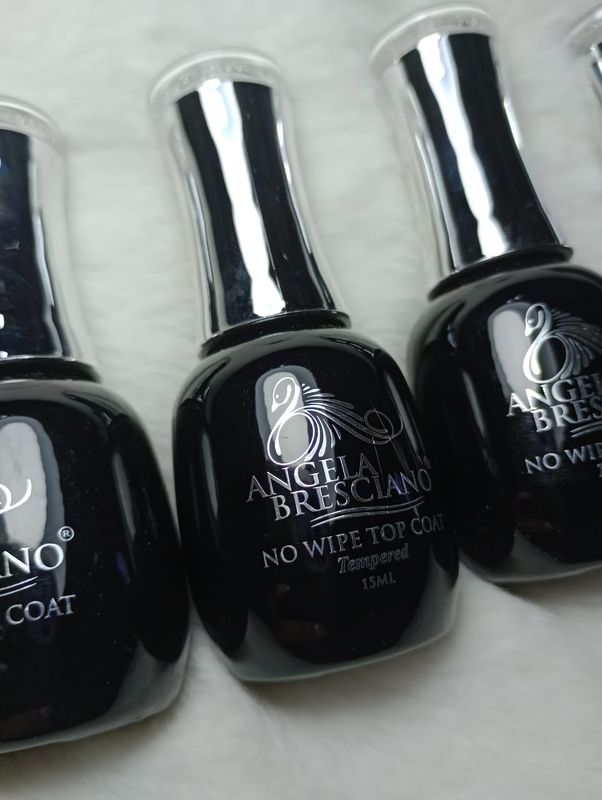 Top Coat de Glitter de Angela Bresciano 15ml