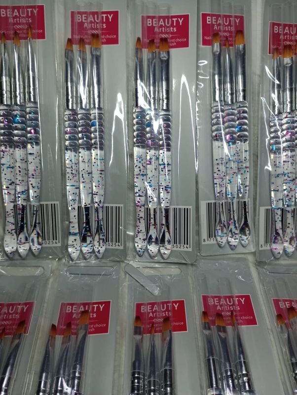 Pinceles Polygel x 3u BEAUTY