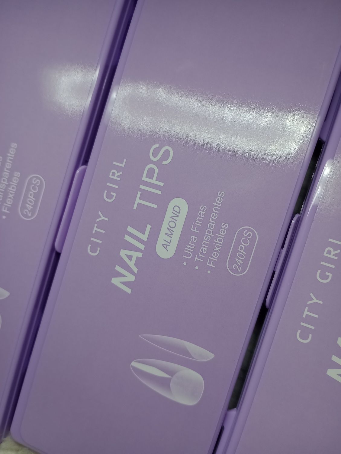 Tips Gel UltraFinas de City Girl 240pcs