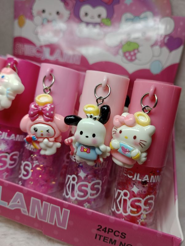 LipGloss de Hello Kitty y Sus Amigos con Aplicador Ancho