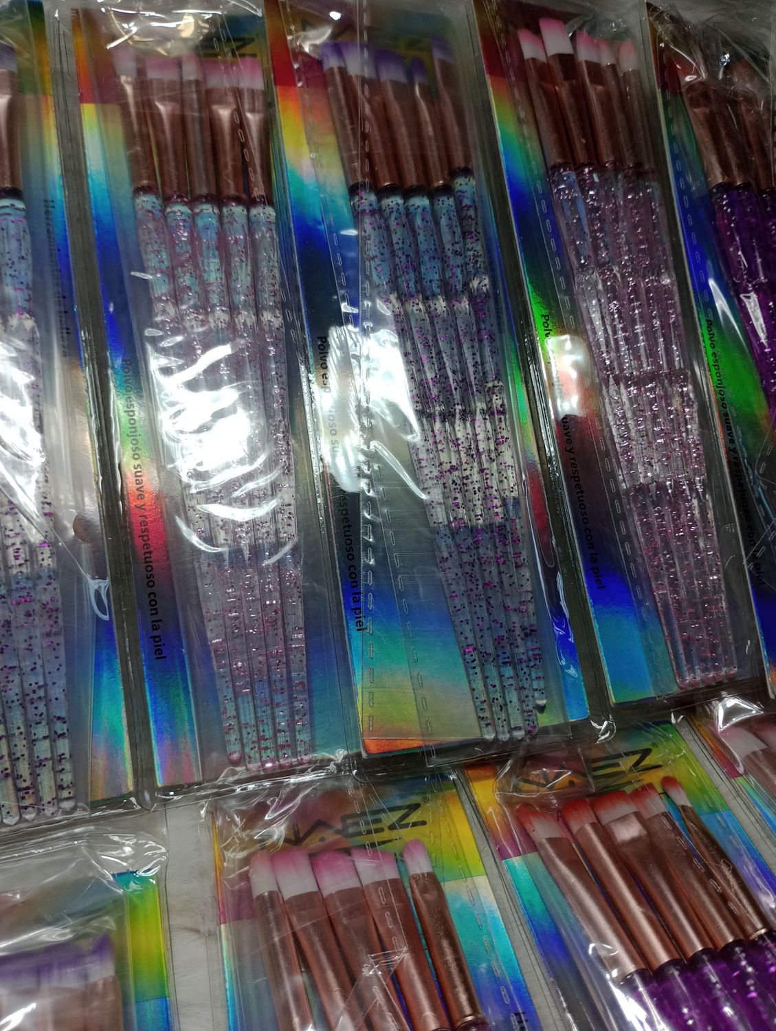 Set Brochas x 5 Glitter para Sombras