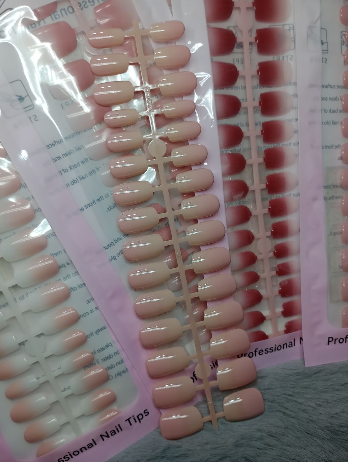 Set de Uñas Postizas de Naez x30