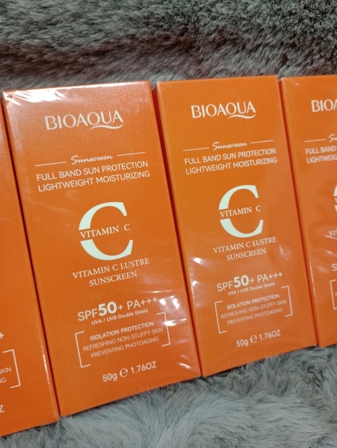 Protector Solar 50SPF+ VitaminaC BioAqua