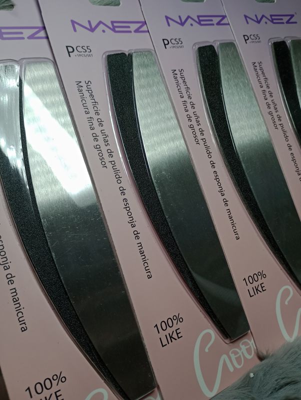 Lima Metalica + Limas Adhesivas de Naez