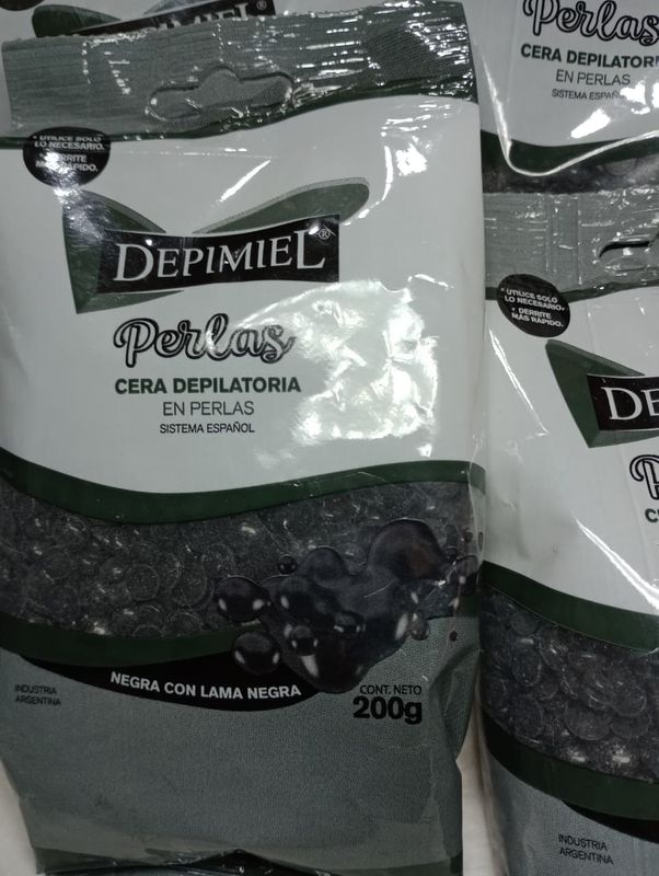 Perlas de Cera Negras Depi