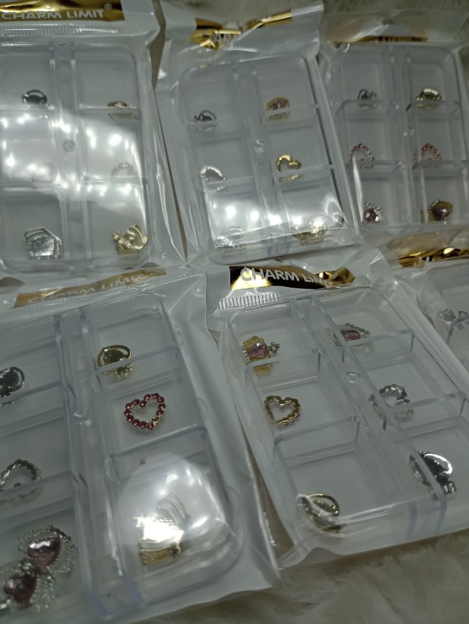 Deco para uñas Brillitos Coazon