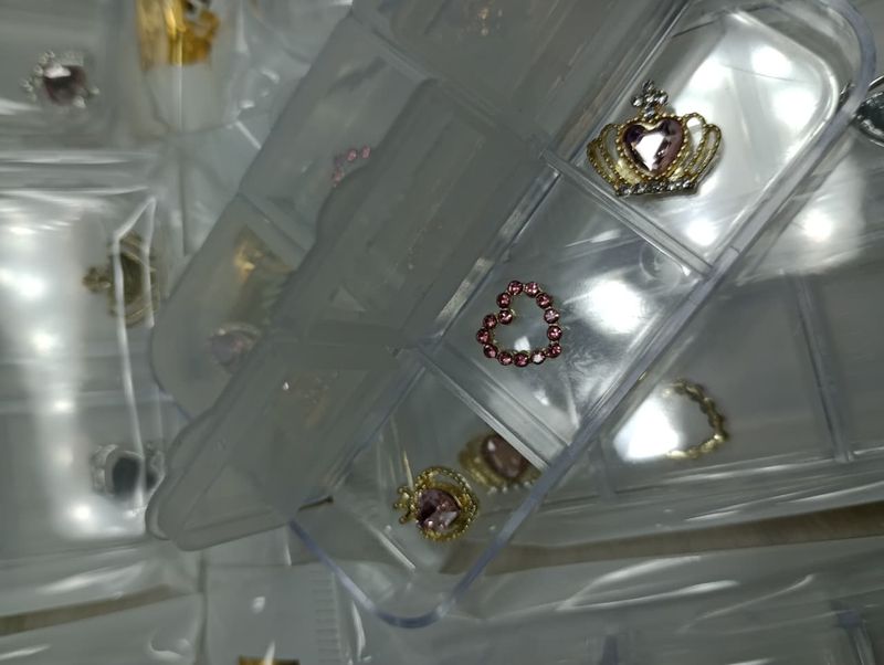 Deco para uñas Brillitos Coazon