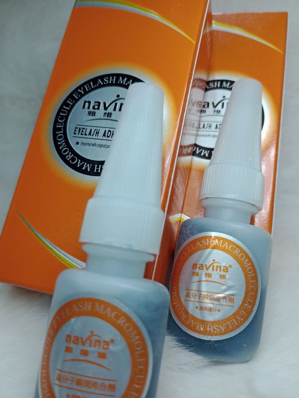 Adhesivo/Pegamento de Pestañas de Navina Naranja 10g