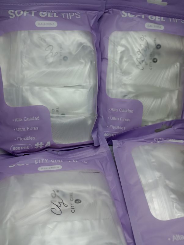 Tips de Repuesto por Numero 4-5-6 por bolsa de 600pcs, Solo Coffin