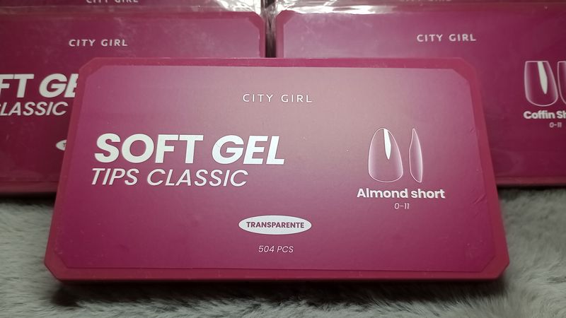 Tips de Gel de City Girl de 504pcs Classic