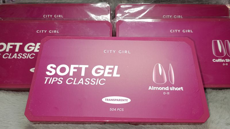 Tips de Gel de City Girl de 504pcs Classic