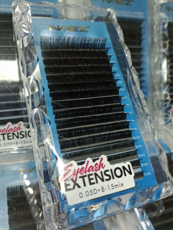Pestañas Naez Pelo x Pelo Mix  0.05/0.15D*8-15mix
