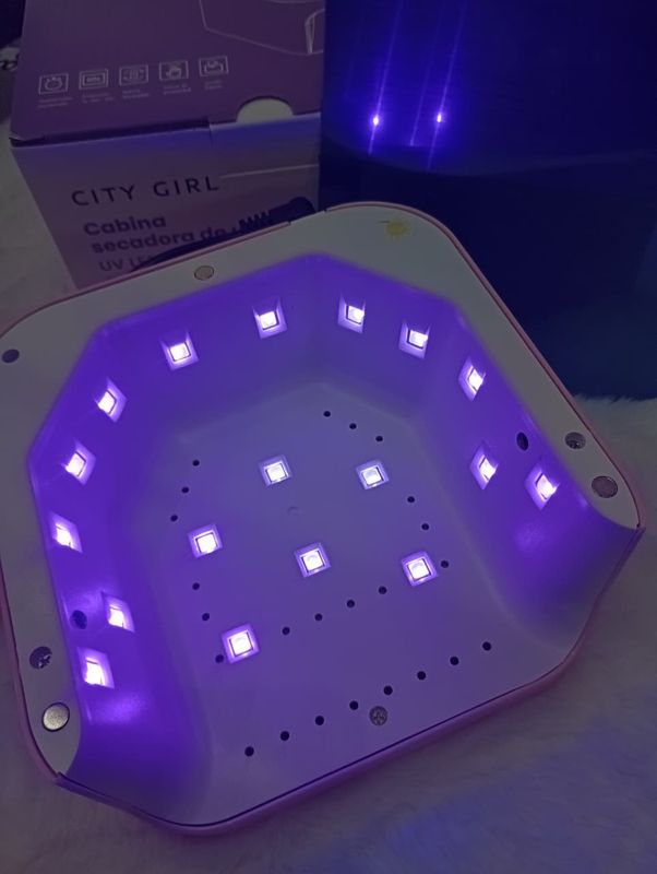 Cabina Uv/Led Mini de City Girl 48Watts