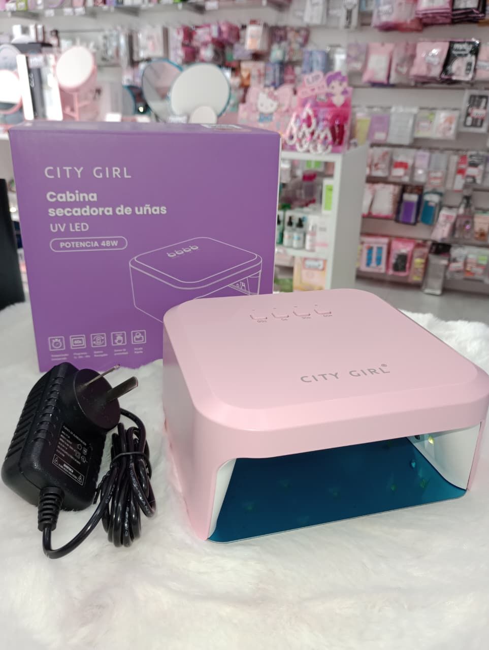 Cabina Uv/Led Mini de City Girl 48Watts