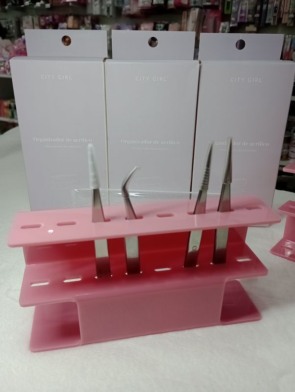 Organizador de Acrilico para Pinzas de City Girl