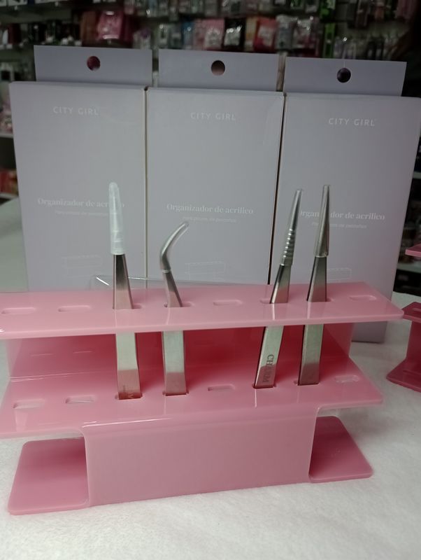 Organizador de Acrilico para Pinzas de City Girl