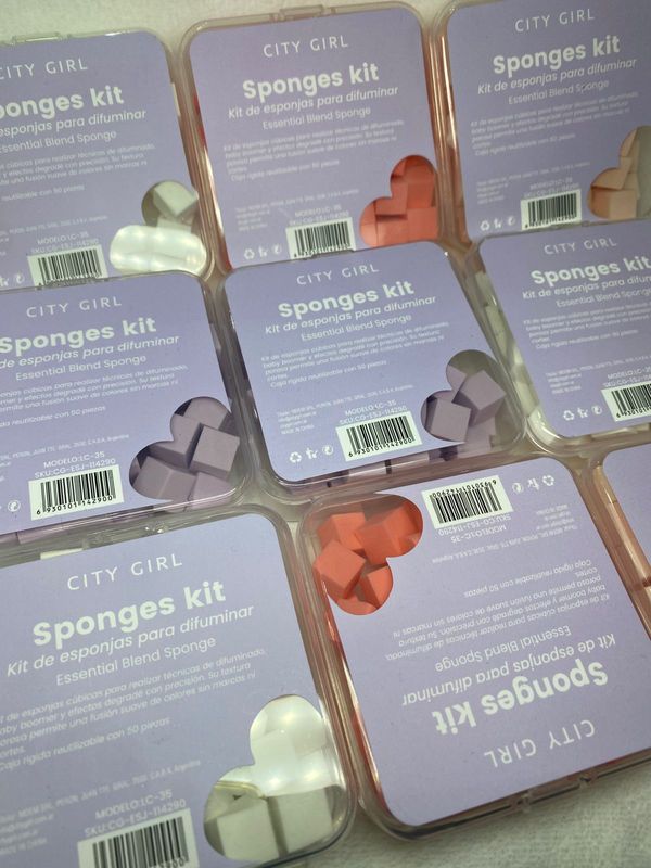 Cajita de Esponjas para Difuminar City Girl 50u