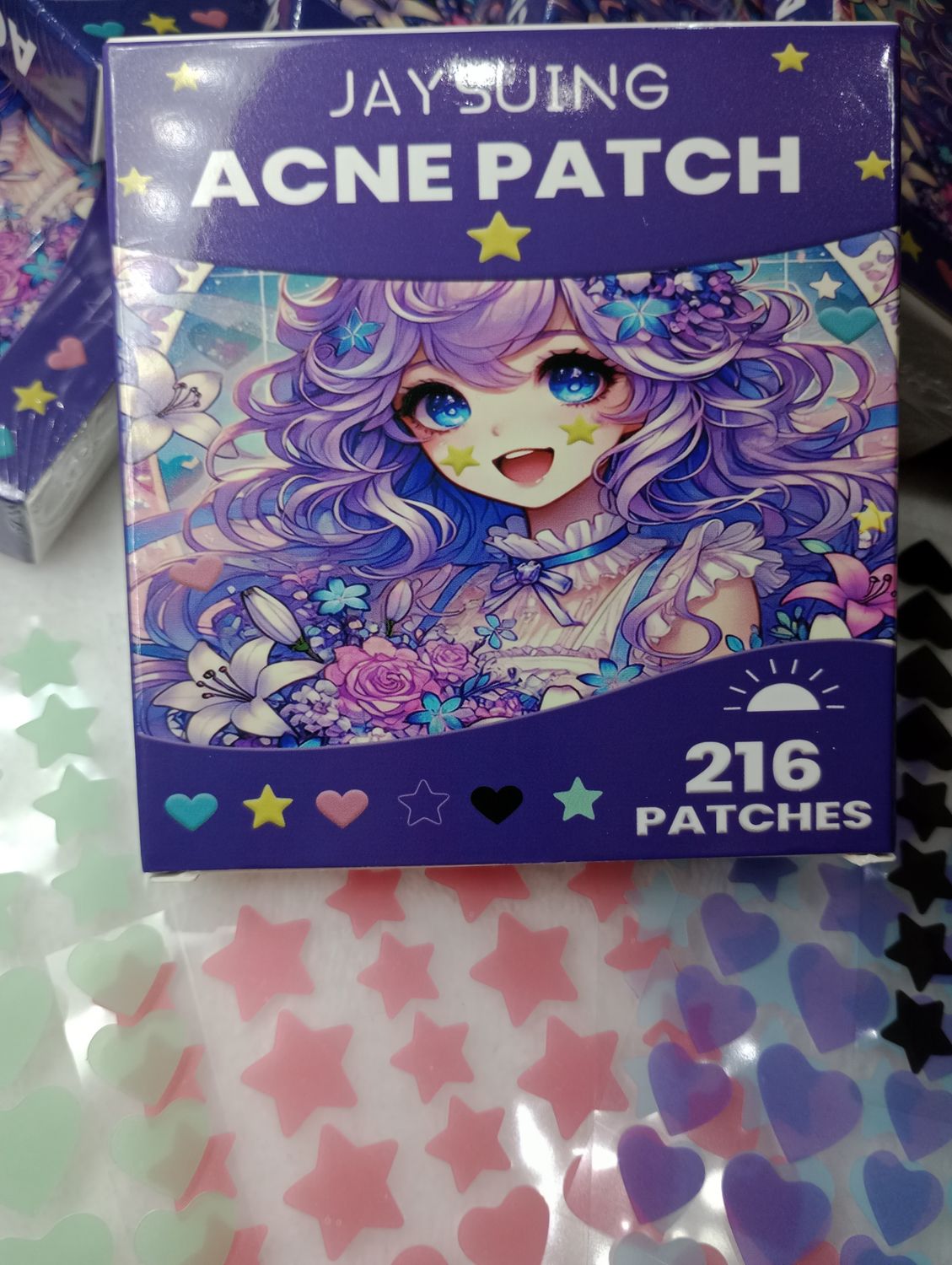 Parches Anti Acne 216 uds JaySuing