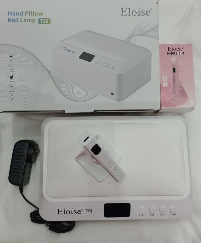 Cabina Uv/Led Eloise 80Watts con Apoya Manos + Linterna de REGALO
