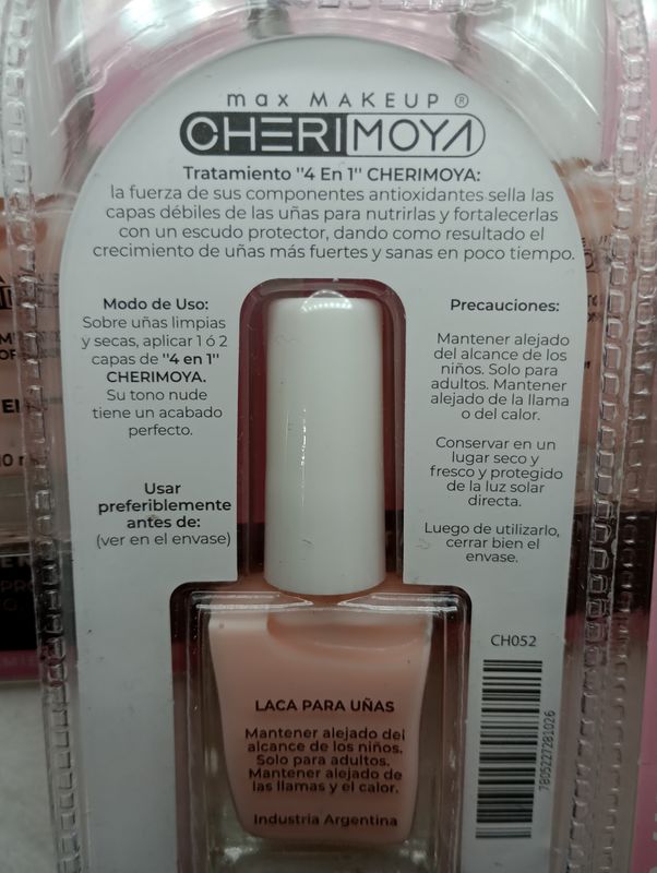 Esmalte de Tratamiento para uñas 4en1 de Cherimoya