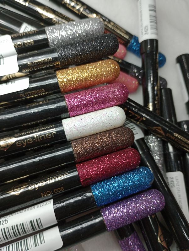 Lapiz Delineador de Ojos de Glitter Glazzi