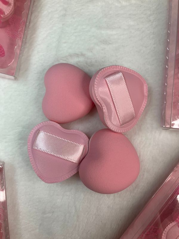 Set de Esponjas 4 en Forma de Corazon MacMallure