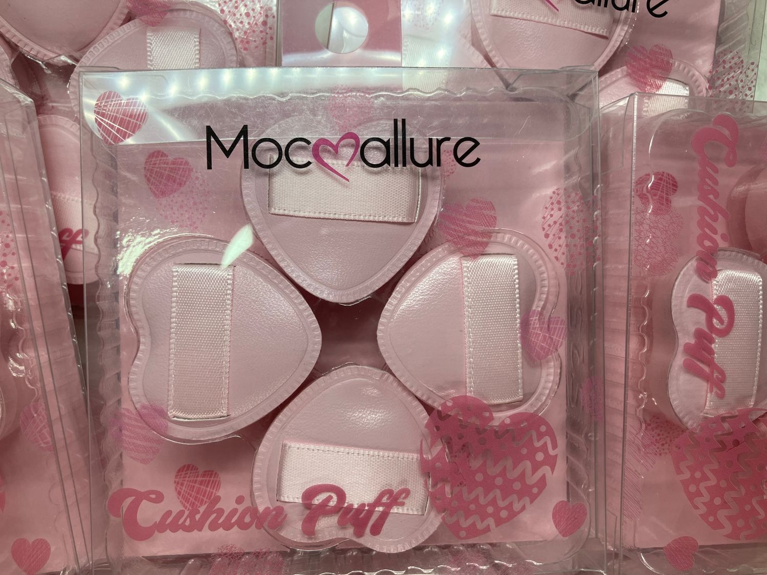 Set de Esponjas 4 en Forma de Corazon MacMallure