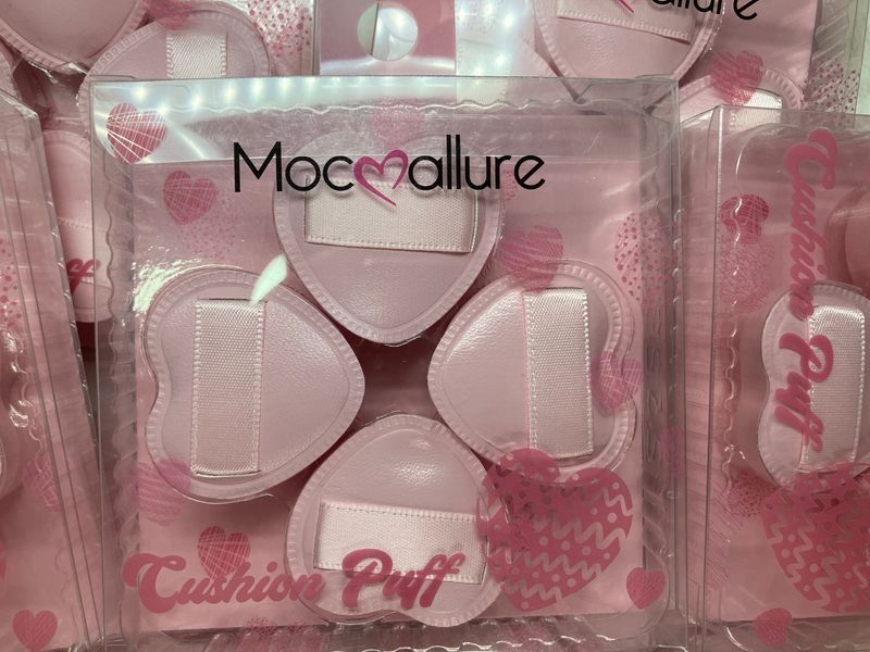 Set de Esponjas 4 en Forma de Corazon MacMallure