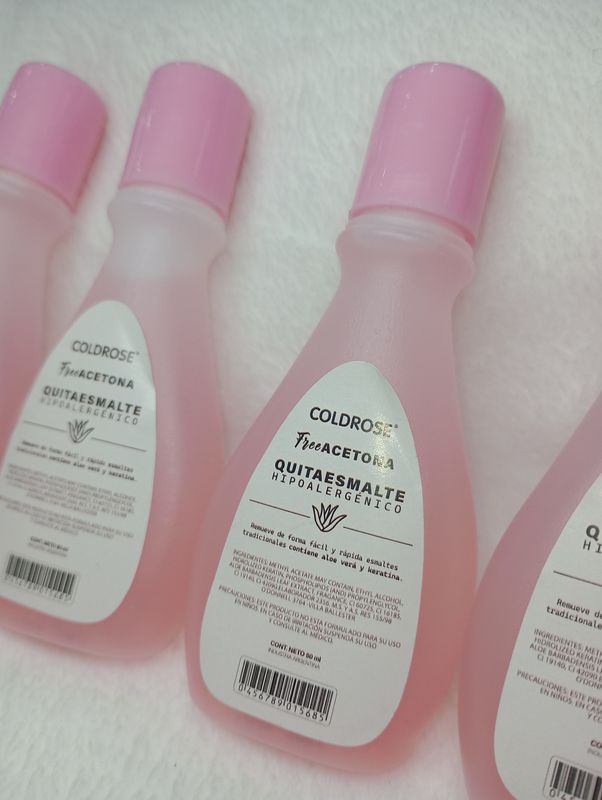 Quita Esmalte Tradicional Hipoleargenico de Cherimoya  50ml