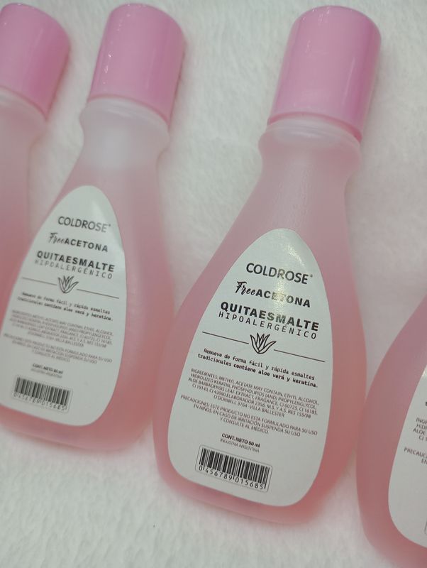 Quita Esmalte Tradicional Hipoleargenico de Cherimoya  50ml