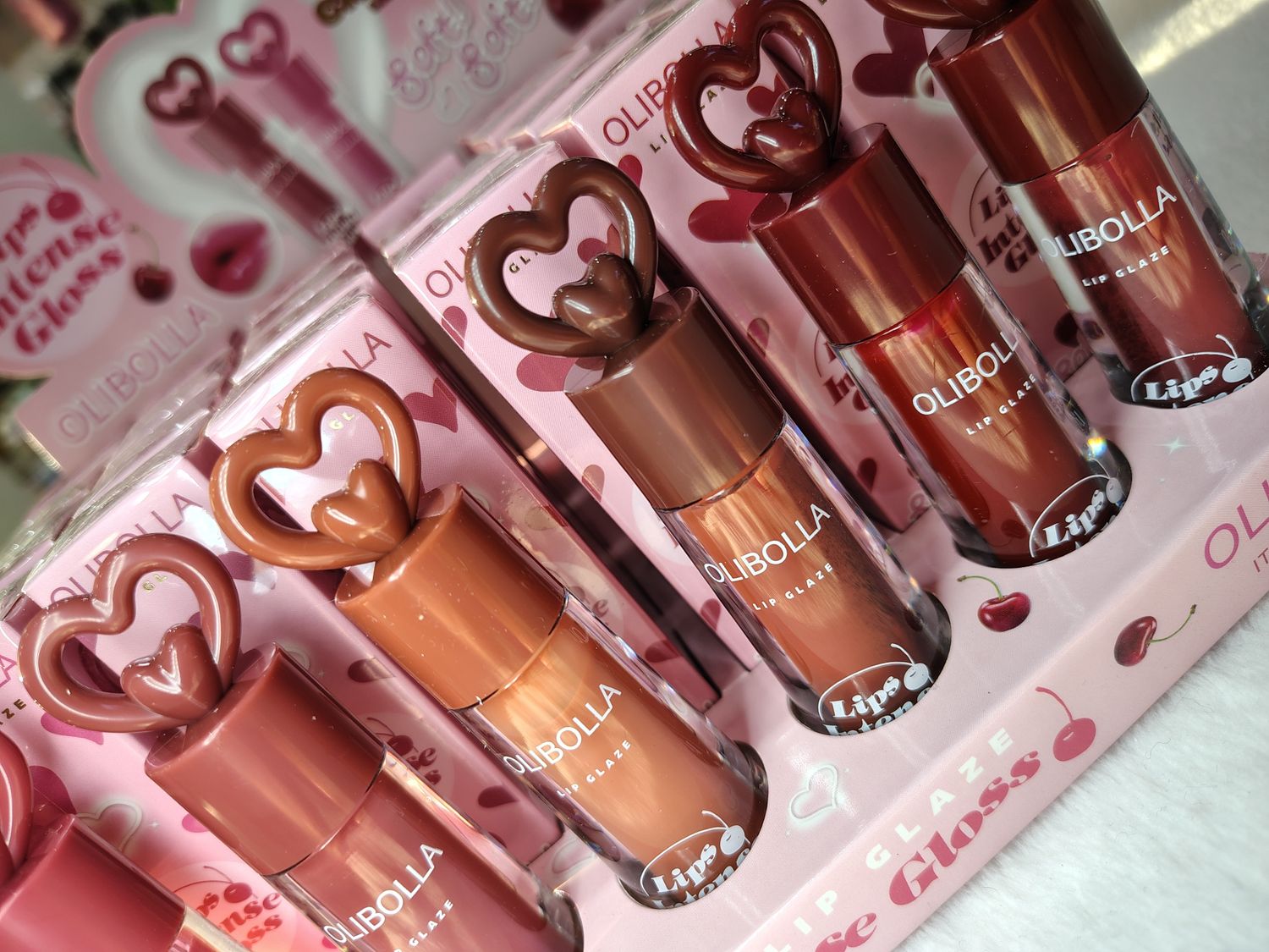 LipGloss de Color de Cereza Olibolla