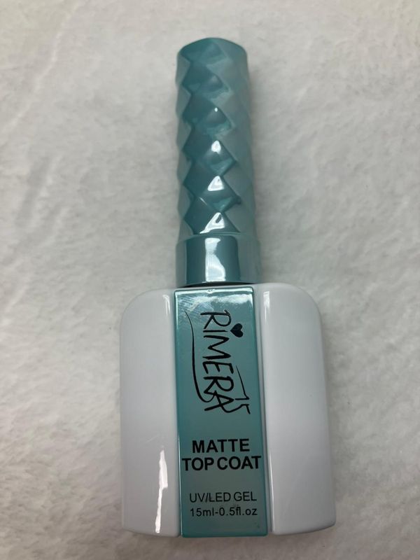 Top Coat Matte Rimera 15 uv/led de 15ml