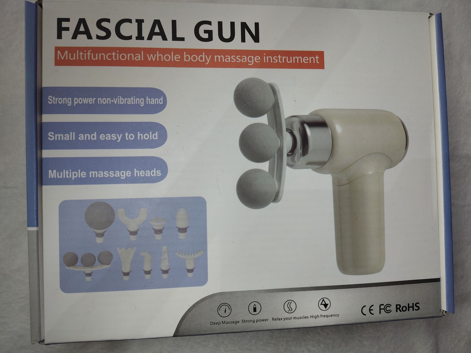 Pistola Masajeadora