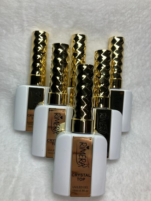Top Coat Cristal Rimera 15 uv/led de 15ml