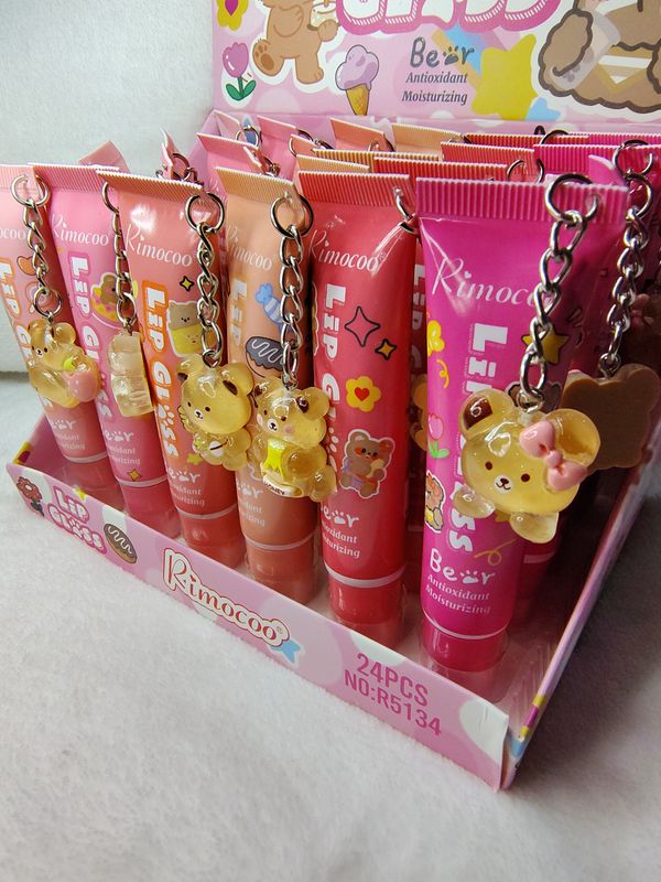 Lipgloss en Pomo de Osito Rimocco