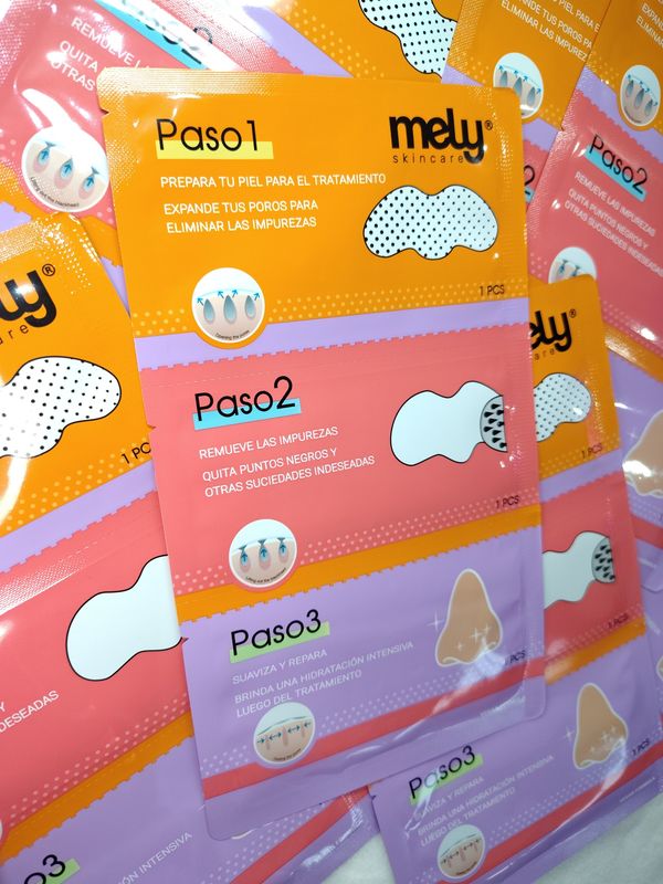Mascarilla de 3 pasos de Mely
