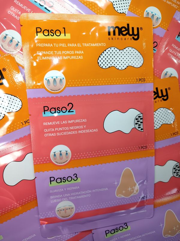 Mascarilla de 3 pasos de Mely