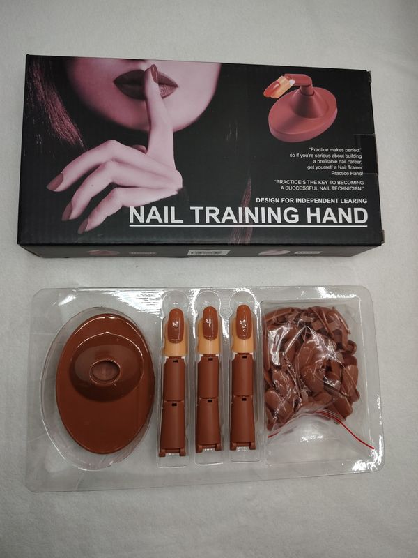 Dedo Articulado de Practica con Uñas Intercambiable