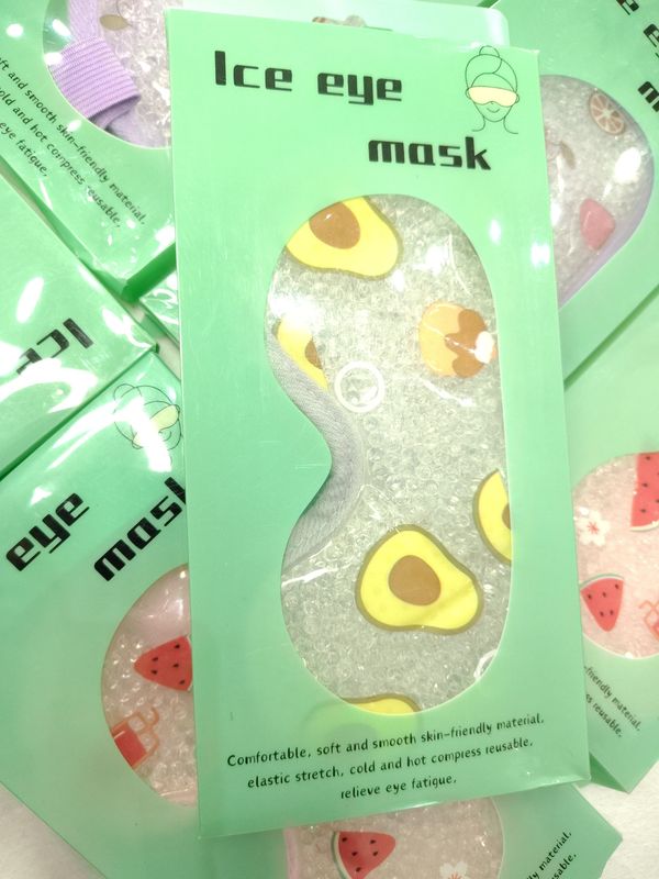 Antifaz de Ojos con Bolitas de Hidrogel Ice Eye Mask para Frio