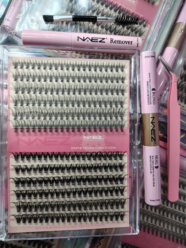 Kit Pestañas Postizas por Punto 20D+30D 0.07 MIX