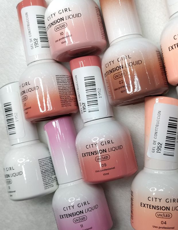 Esmalte de Gel de Extension Liquido Uv/Led 10ml de City Girl