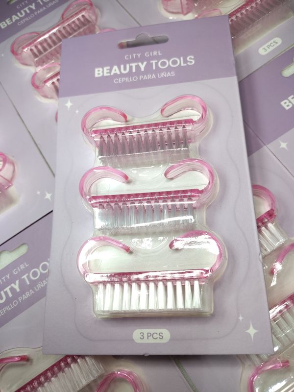 Cepillos x3 de Cerdas Duras de City Girl