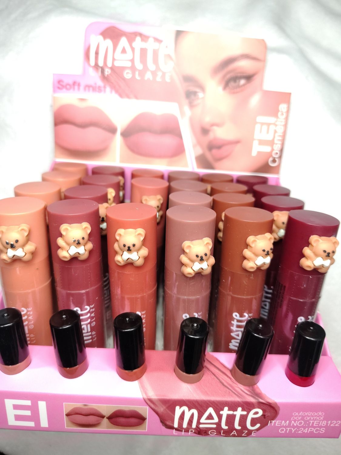 Labial Aterciopelado Matte de Tei