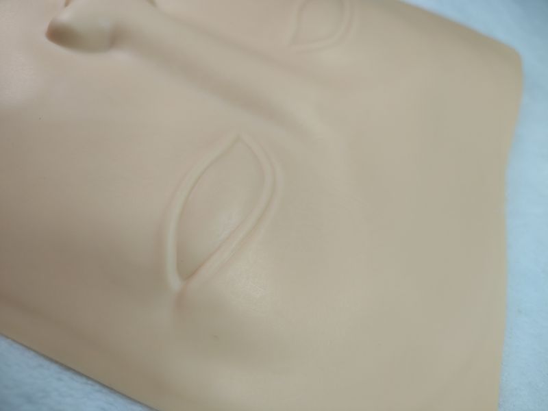 Rostro de Silicona para Practica