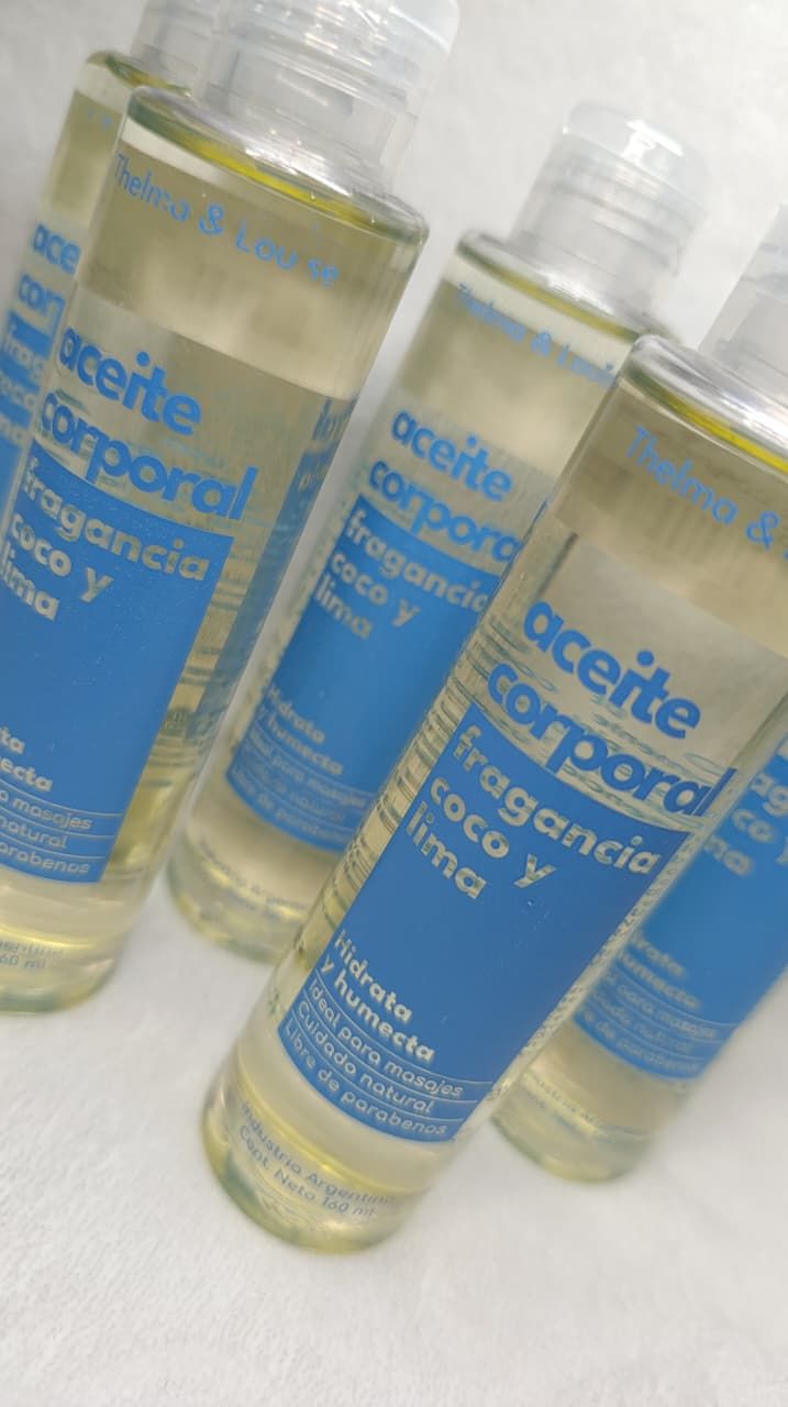 Aceite Corporal de Coco y Lima Thelma &amp; Louise