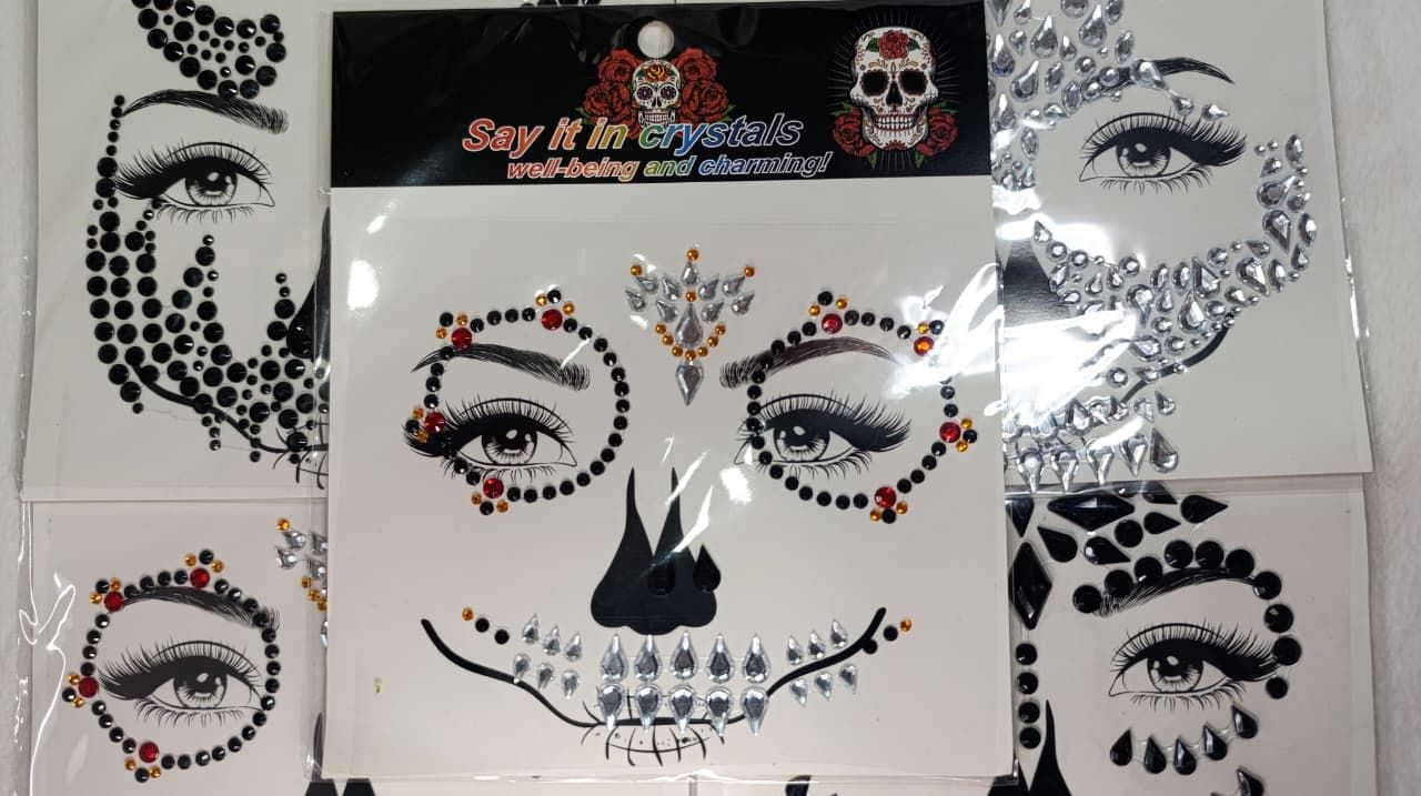 Gemas para el Rostro de Calabera