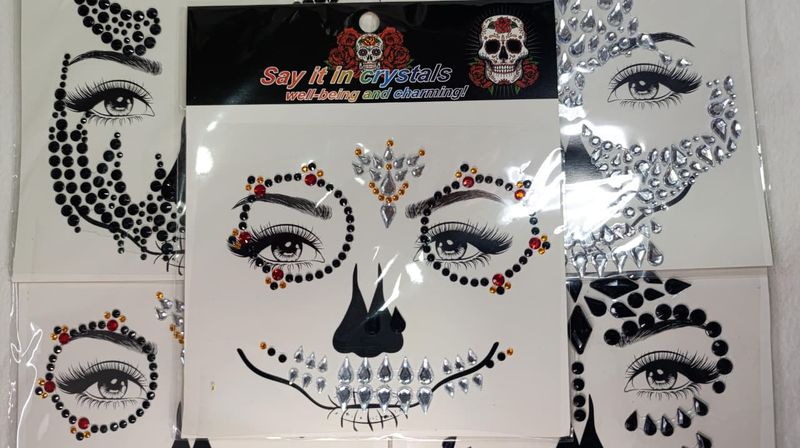 Gemas para el Rostro de Calabera