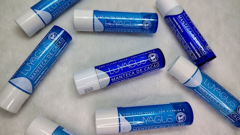 Manteca de Cacao Luyagus con Filtro solar y Vitamina E